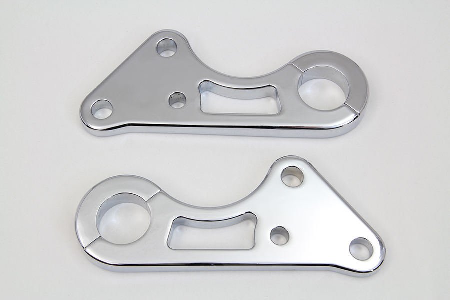 Windshield Fairing Brackets Chrome for Harley FLTR 1998-2005