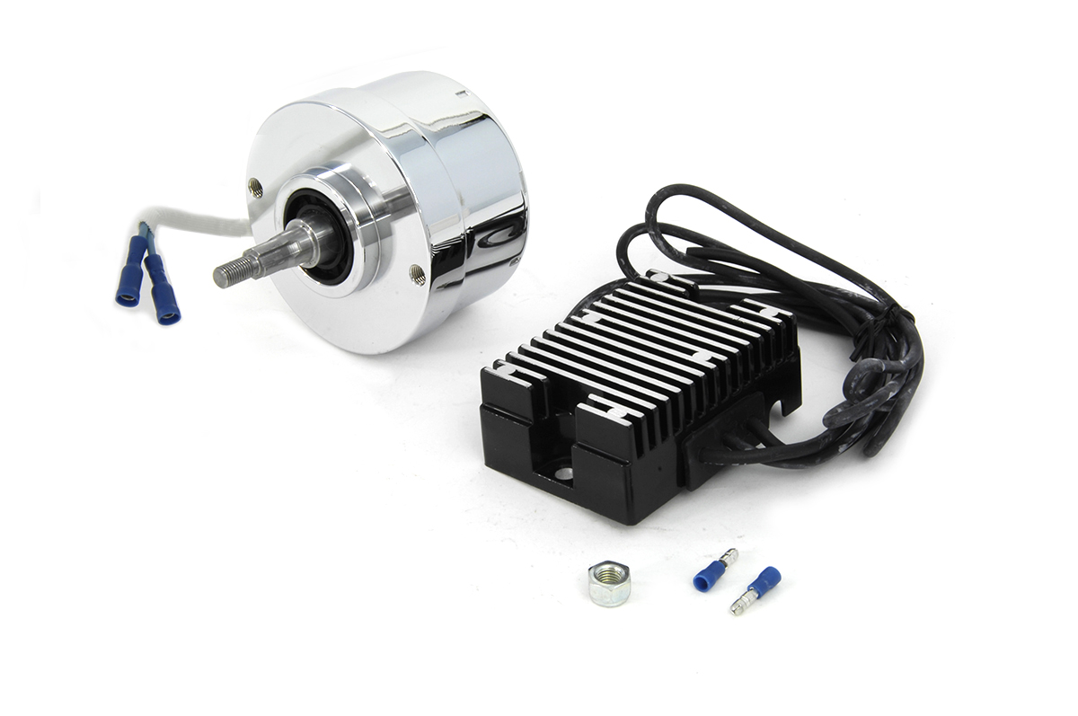 Alternator Generator Conversion Kit for 1941-83 Harley XL & FL