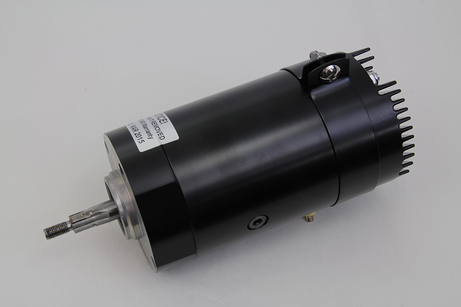 Black 12 Volt 2-Brush Generator with High Output XL 1981-1985