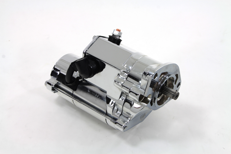 Volt Tech Starter Motor 1.8kW Chrome