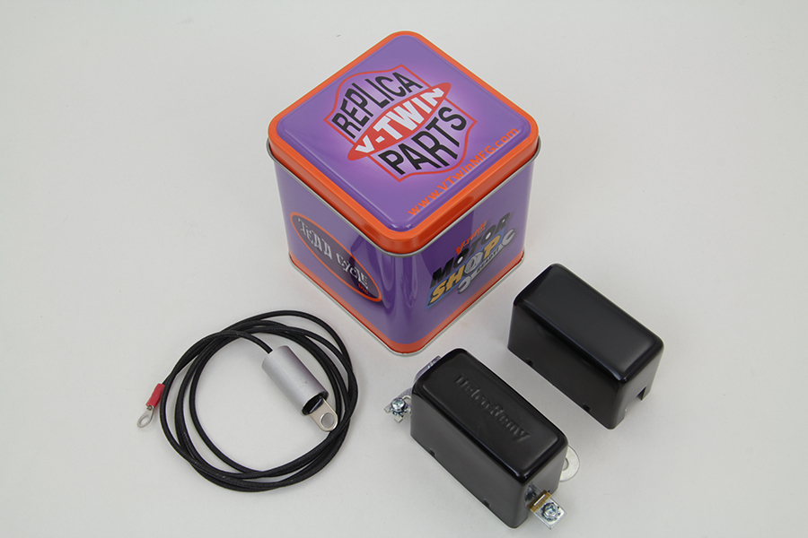 Solid State 6 Volt Relay with Black Cover