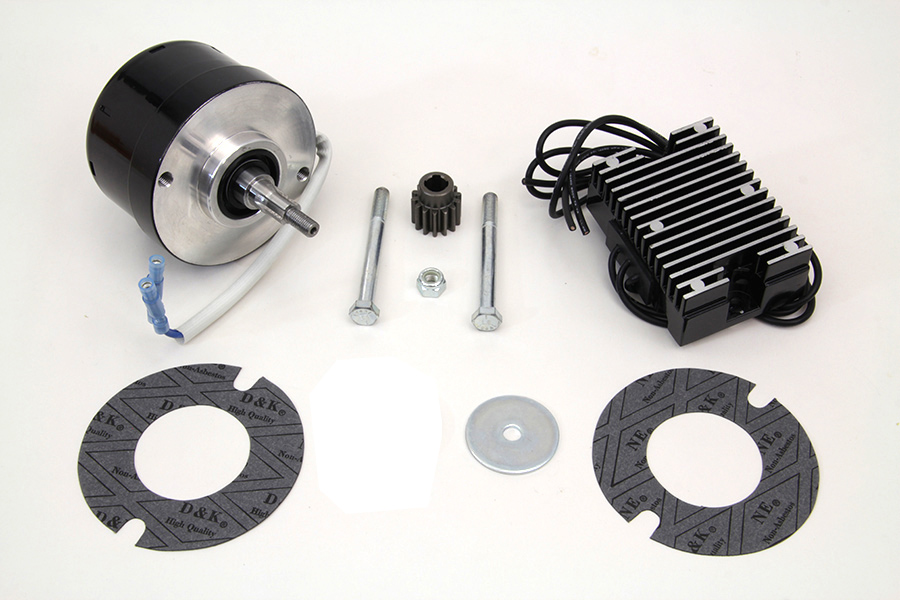 Black 12 Volt Alternator Generator Conversion Kit