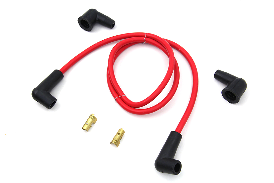 Red Spark Plug Wire Set