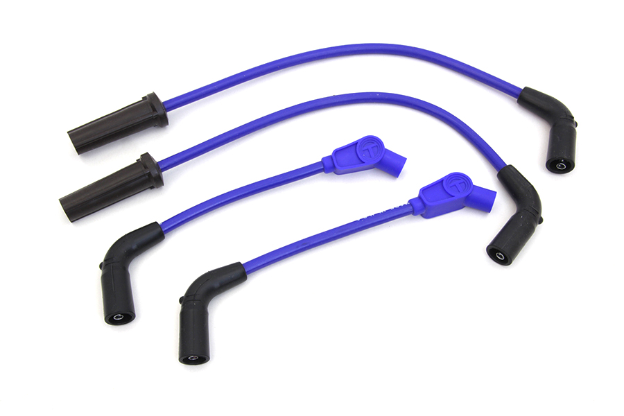 Sumax Spark Plug Wire Set Blue