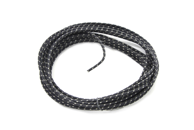 Black 25' Cloth Covered Wire