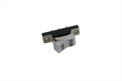 Handlebar Rocker Switch Run-Off Chrome