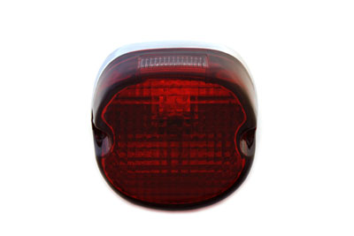 Chrome Deco Lay Down Tail Lamp Assembly