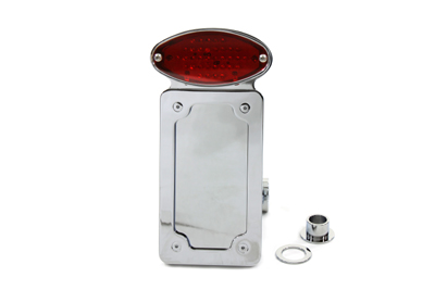 Chrome Vertical Tail Lamp Assembly