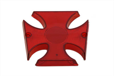 Tail Lamp Lens Maltese Style Red
