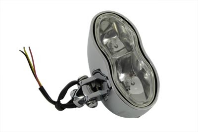 5-3/4 Headlamp Assembly Bi-Focal Style with Clear Lens