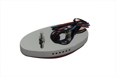 Thin Cateye Tail Lamp with Red Lens
