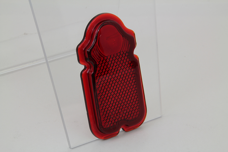 Red Glass Tail Lamp Lens