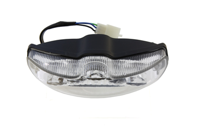 Panzer LED Taillamp 5.5 to center for Harley Big Twin & XL Sportster