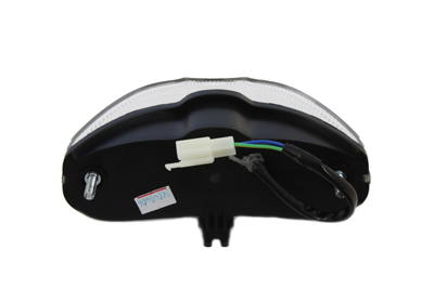 Panzer LED Taillamp 5.5 to center for Harley Big Twin & XL Sportster