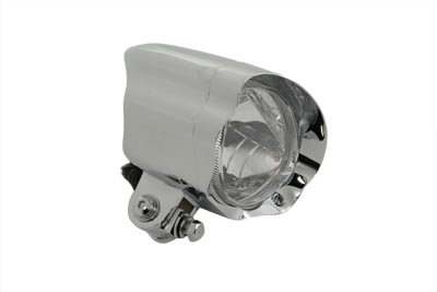 5-3/4 Headlamp Assembly Glow Style with Visor