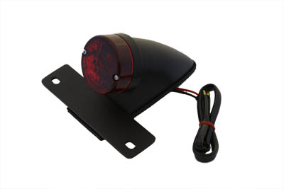 Black P-K Sport Tail Lamp with Red Lens