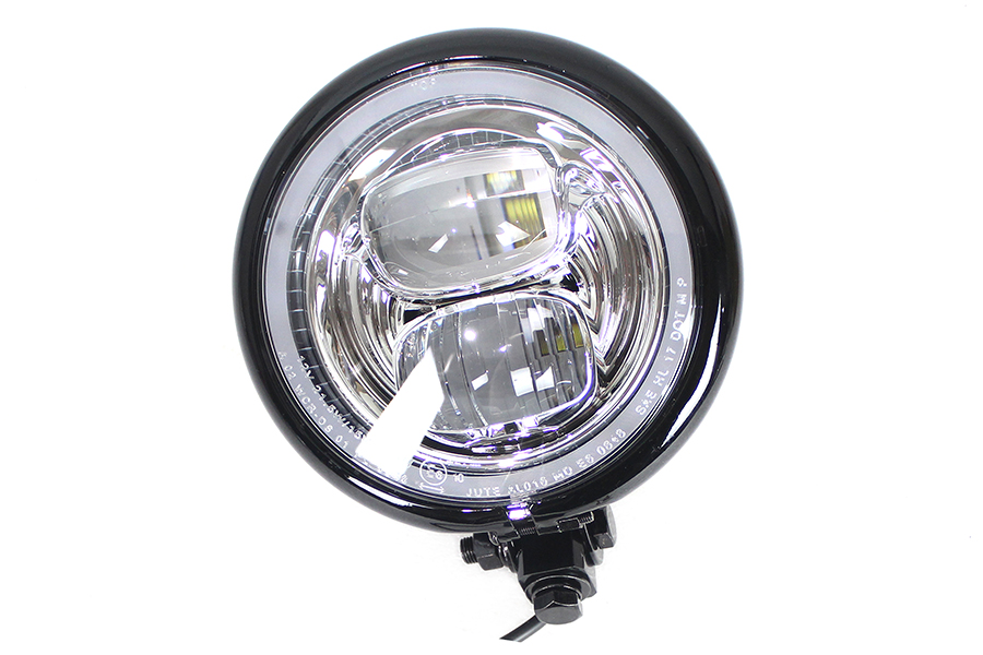 5-3/4 Bates Style LED Headlamp Black