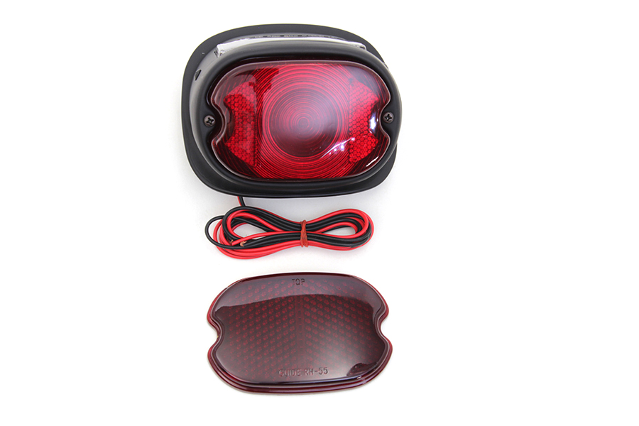 Tail Lamp with Glass Lens