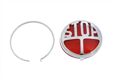 Tail Lamp Lens Kit Stop Style Red