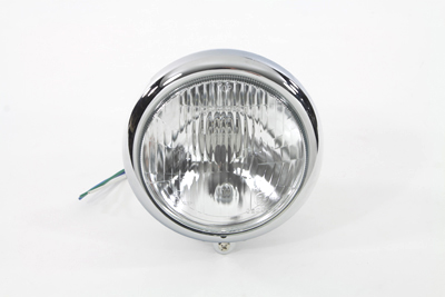 5-3/4 Round Headlamp Assembly Tear Drop Style
