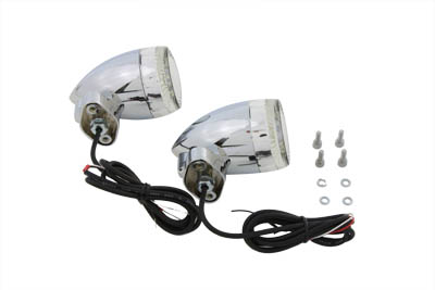 Bullet Turn Signal Set with FL Mount
