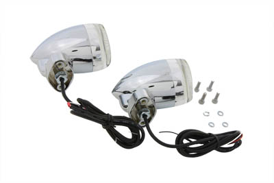 Bullet Turn Signal Set with FL Mount