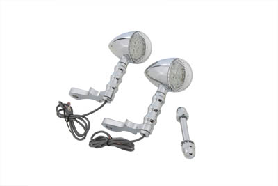 LED Bullet Turn Signal Set with Headlamp Mount