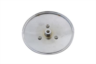 Chrome with Black Skull Air Cleaner Insert for 7 inch Air Cleaners