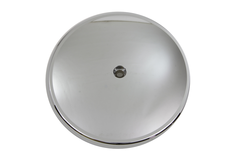 8 Round Air Cleaner Cover Chrome