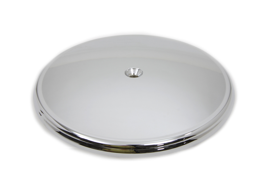 8 Round Air Cleaner Cover Chrome