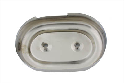 Oval Air Cleaner Cover Chrome