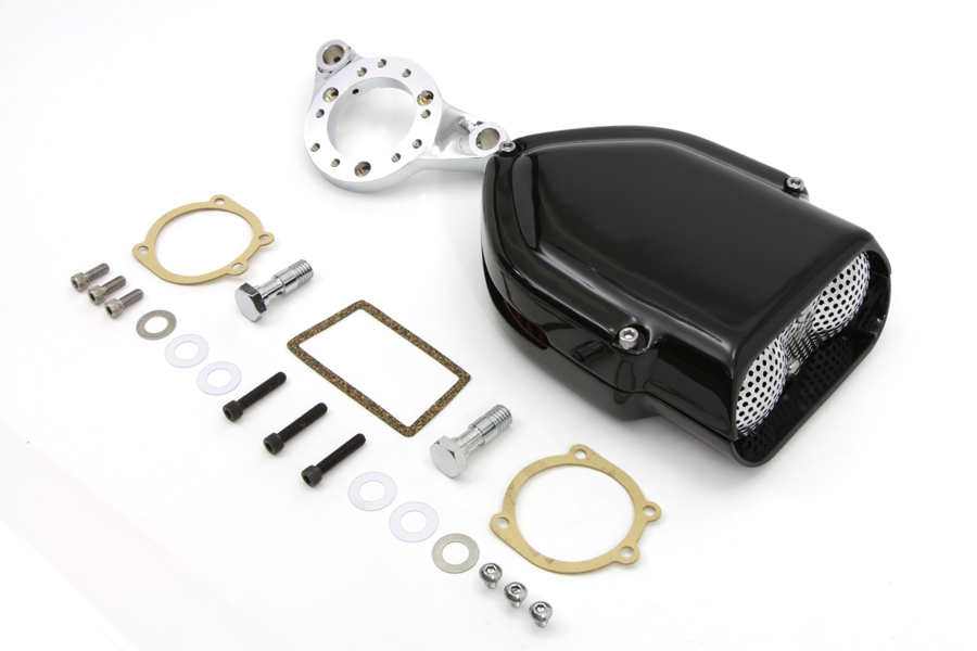 Black V-Charger Air Cleaner Assembly for XL 1991-UP