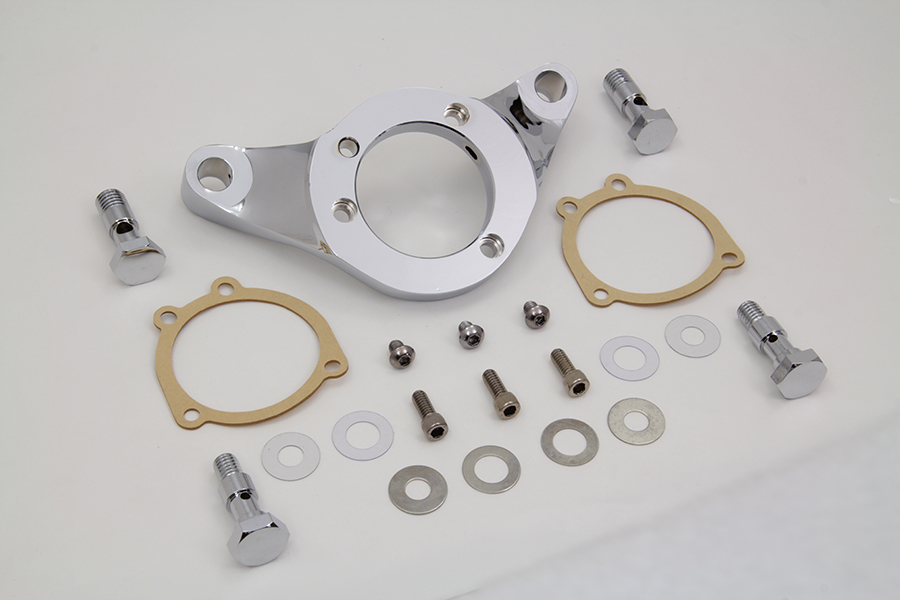 Air Cleaner Bracket Kit Chrome Billet