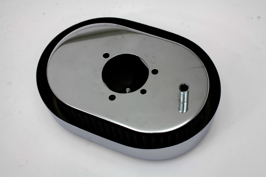 K&N Retro Oval Air Cleaner for 1971-1987 Models