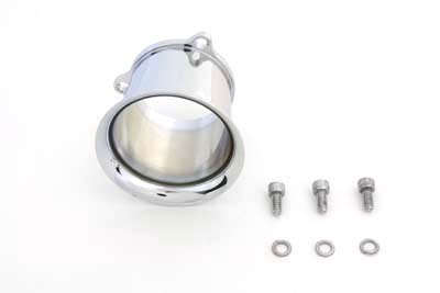 Chrome Alloy 2.5 inch Velocity Stack for Harley Big Twin S&S G & E