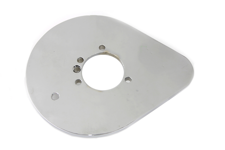 Chrome Alloy Air Cleaner Backing Plate