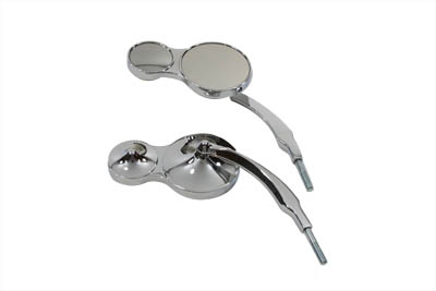 Split Vision Round Mirror Set