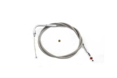 45.375 Braided Stainless Steel Idle Cable