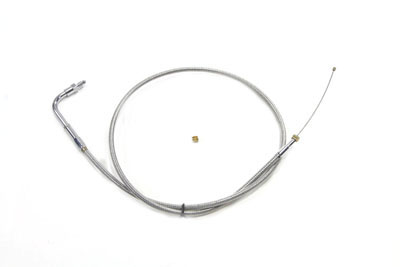Braided Stainless Steel Throttle Cable with 44.75 Casing