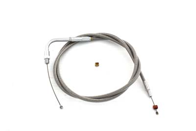 43.25 Braided Stainless Steel Throttle Cable