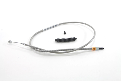 63" Braided Stainless Steel Clutch Cable for Harley FLT 1989-2006