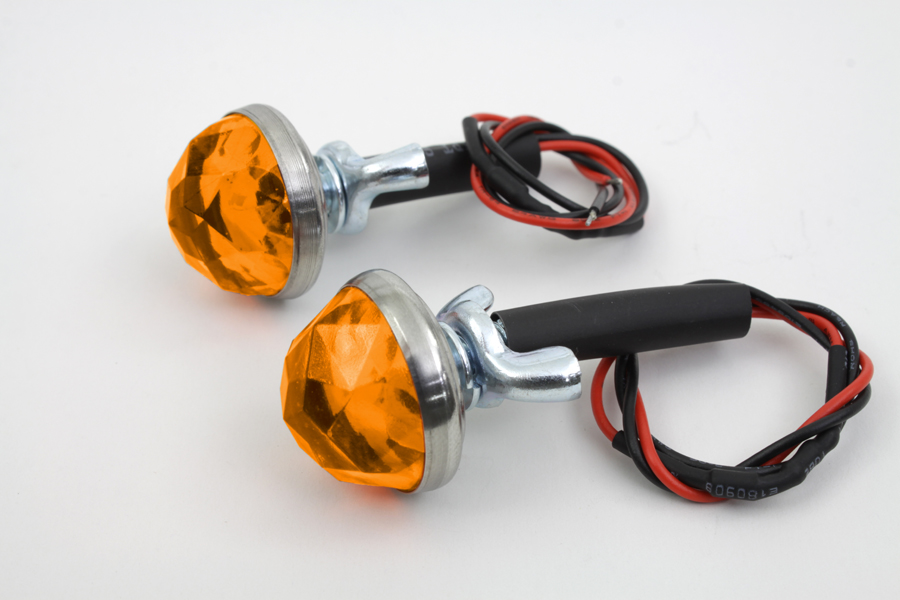 Amber LED Reflector Set