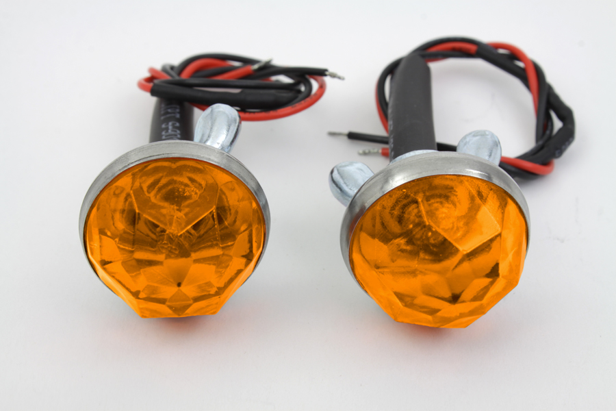 Amber LED Reflector Set