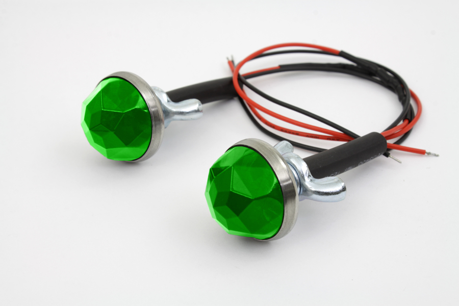 Green LED Reflector Set
