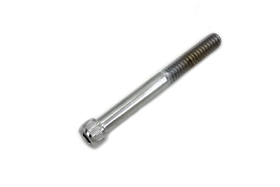 Allen Socket Cap Bolt Knurled Chrome 1/4 -20 X 2-1/4