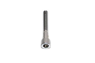 Allen Socket Cap Bolt Knurled Chrome 5/16" X 2-1/4" Fine Thread