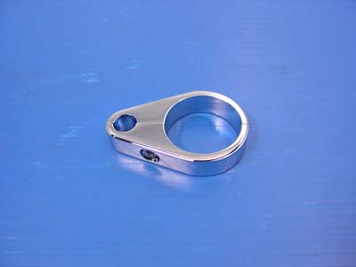 35mm Clutch Cable Clamp Chrome