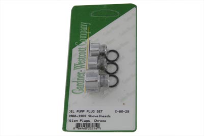 Oil Pump Plug Set Allen Type