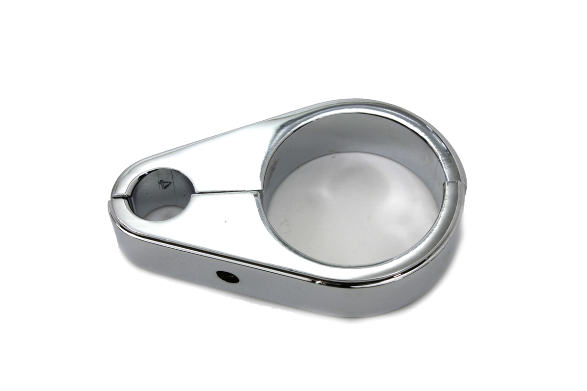 Throttle Cable Clamp Chrome