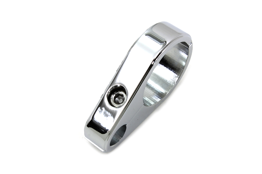 Throttle Cable Clamp Chrome